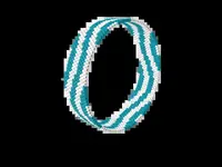 Copacabana Promenade bead bracelet pattern, colour version 3
