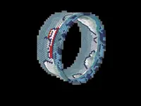 Iceberg Alley bead bracelet pattern, colour version 2
