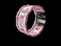 Niagara Falls bead bracelet pattern, colour version 2