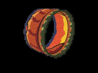 Australia bracelet pattern preview