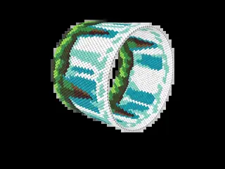 Brazil bracelet pattern preview