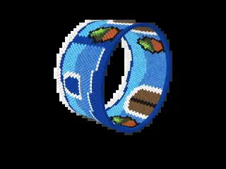 Morocco bracelet pattern preview