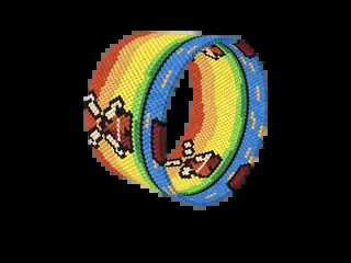 Netherlands bracelet pattern preview