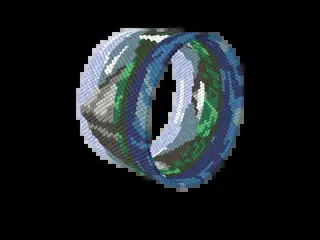 New Zealand bracelet pattern preview