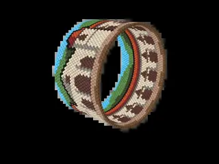 Peru bracelet pattern preview