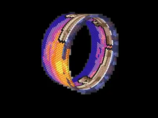 Puerto Rico bracelet pattern preview