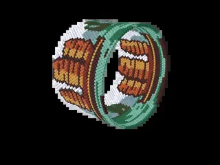 Vietnam bracelet pattern preview