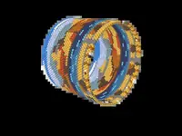 Lake District bead bracelet pattern, colour version 2