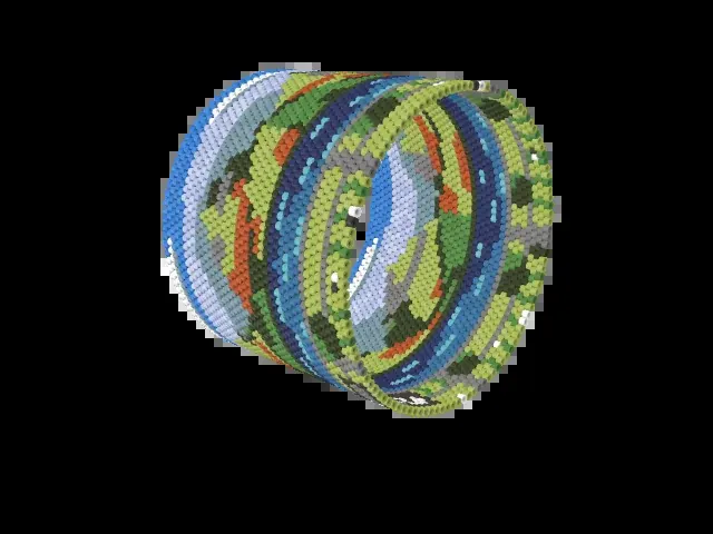 Lake District bead bracelet pattern preview