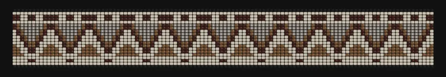 Lopapeysa Yoke — Oatmeal bead pattern preview