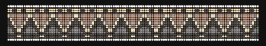 Lopapeysa Yoke bead pattern preview