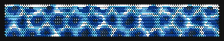 Ice Cave bead pattern preview