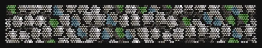 Basalt Columns bead pattern preview
