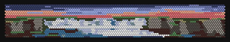 Gullfoss bead pattern preview