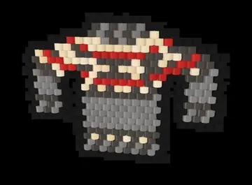 Lopapeysa Sweater bead pattern preview