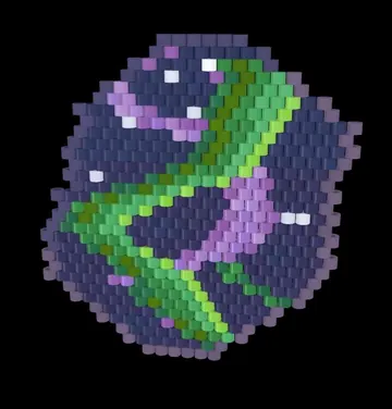Aurora Sky bead pattern preview
