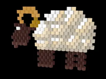 Icelandic Sheep bead pattern preview