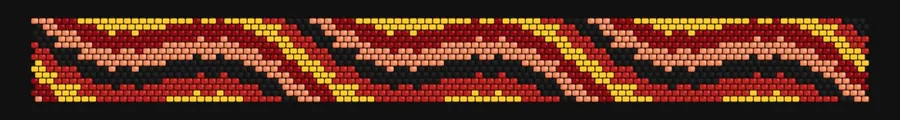 Magma Flow bead pattern preview