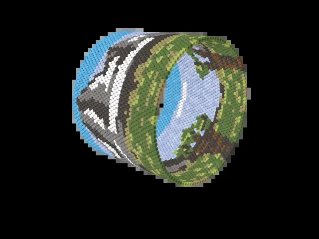 Mount Kenya bead bracelet pattern preview