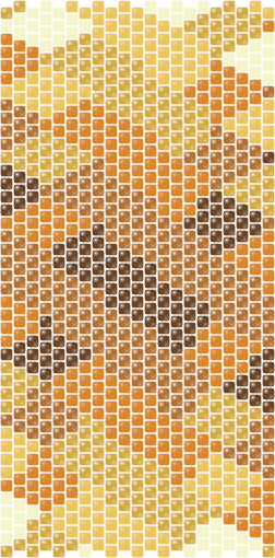 Autumn Forest Weave — Peyote bead pattern