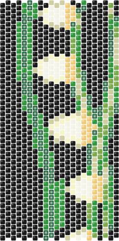 Lily of the Valley — Peyote bead pattern