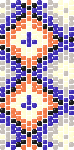 Moroccan Tile — Peyote bead pattern