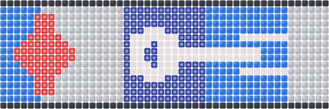 Celestial Key — Loom bead pattern