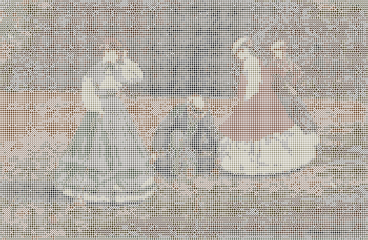 Croquet Scene — Loom bead pattern