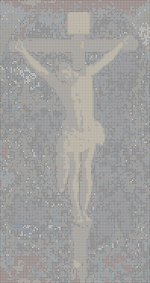 The Crucifixion — Loom bead pattern