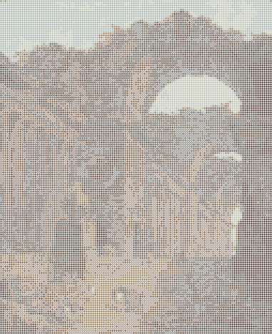 The Fountains — Loom bead pattern