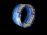 El Morro bead bracelet pattern, colour version 2