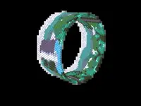 El Yunque bead bracelet pattern, colour version 3