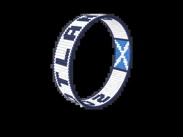 SCOTLAND bead bracelet pattern preview