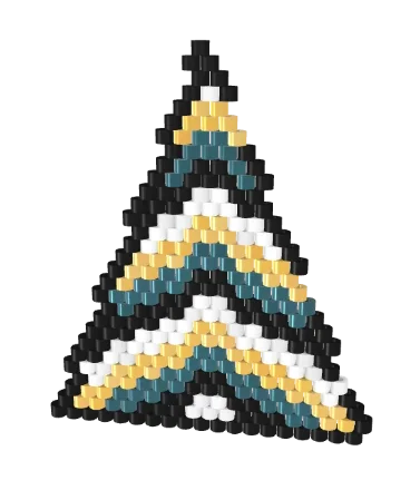 Evertree — Brick bead pattern, 3D render