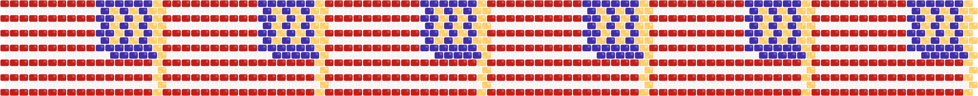 Classic Stars and Stripes — Peyote bead pattern
