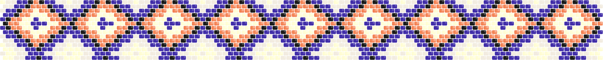 Moroccan Tile — Peyote bead pattern