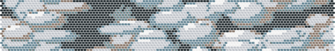 Riverstone Shallows — Peyote bead pattern