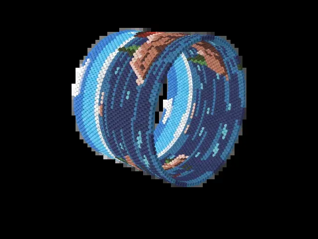 Archipelago Skerries bead bracelet pattern preview
