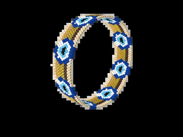 Nazar Beads bead bracelet pattern preview