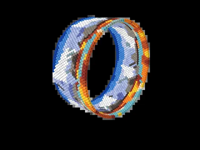 Denali bead bracelet pattern preview